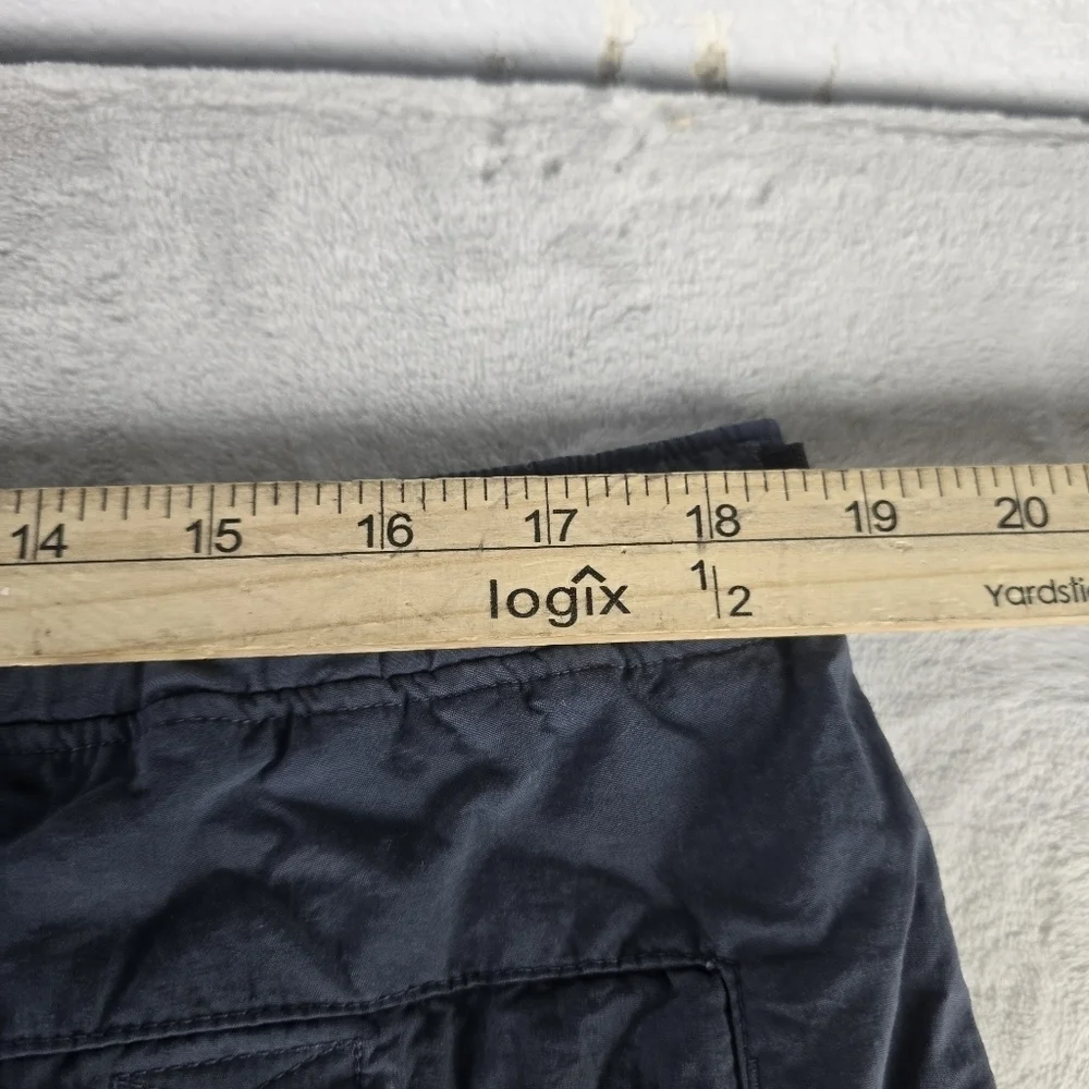 REI Hiking Pants Mens Large Lx32 Blue  Convertible Cargo Hiking Pants